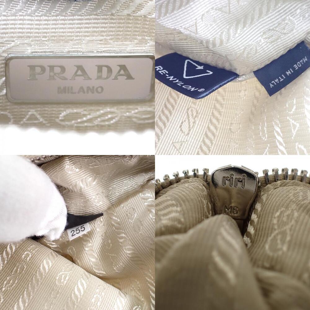 Prada Re Bag Handbag Shoulder Beige - Picture 8 of 10